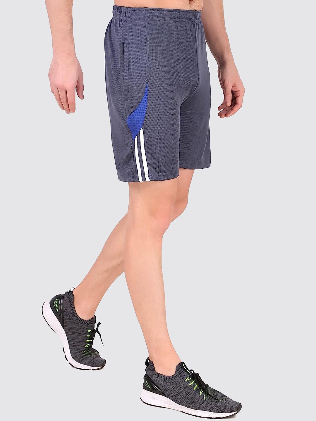 

WELL QUALITY Men Training or Gym Sports Shorts, Grey