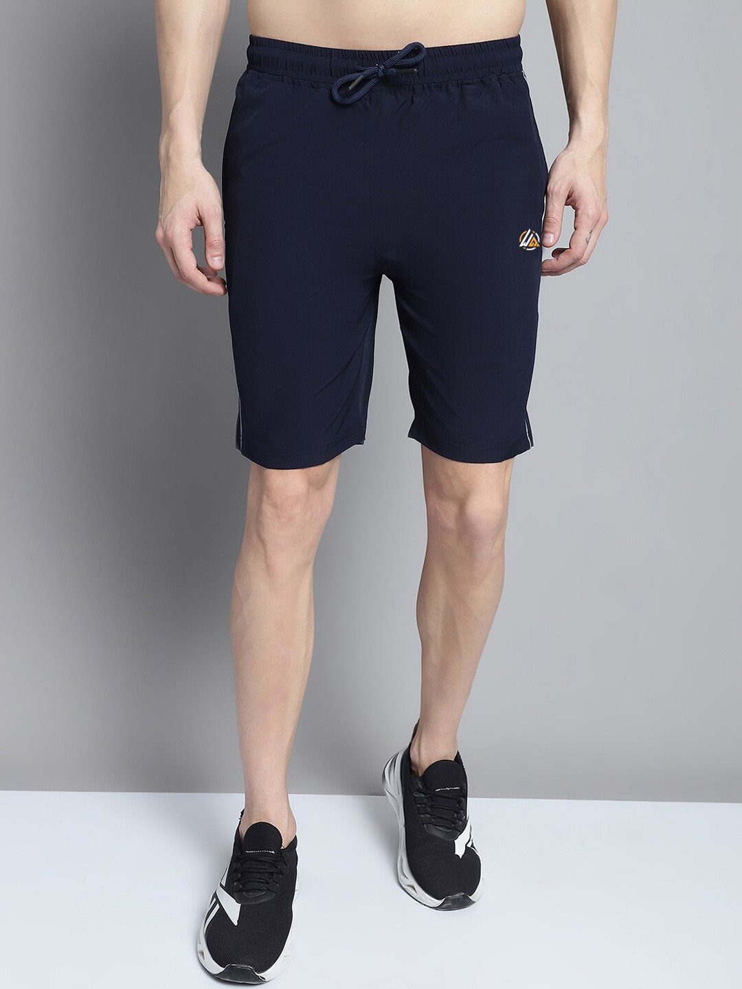 

WELL QUALITY Men Training or Gym Shorts, Navy blue
