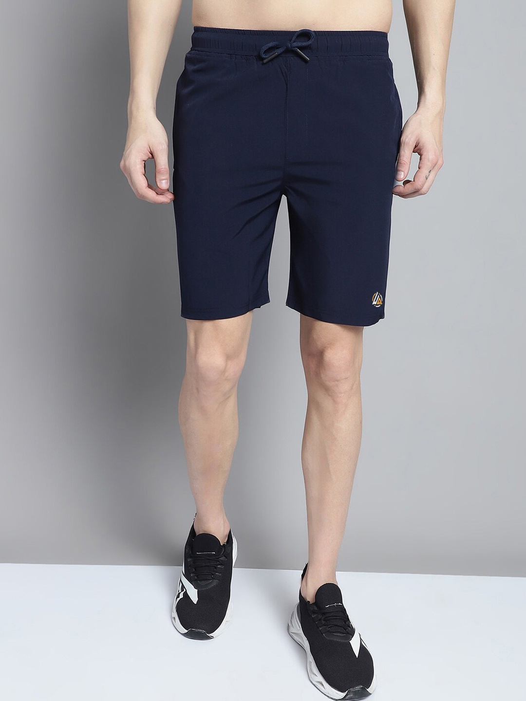 

WELL QUALITY Men Training or Gym Sports Shorts, Navy blue