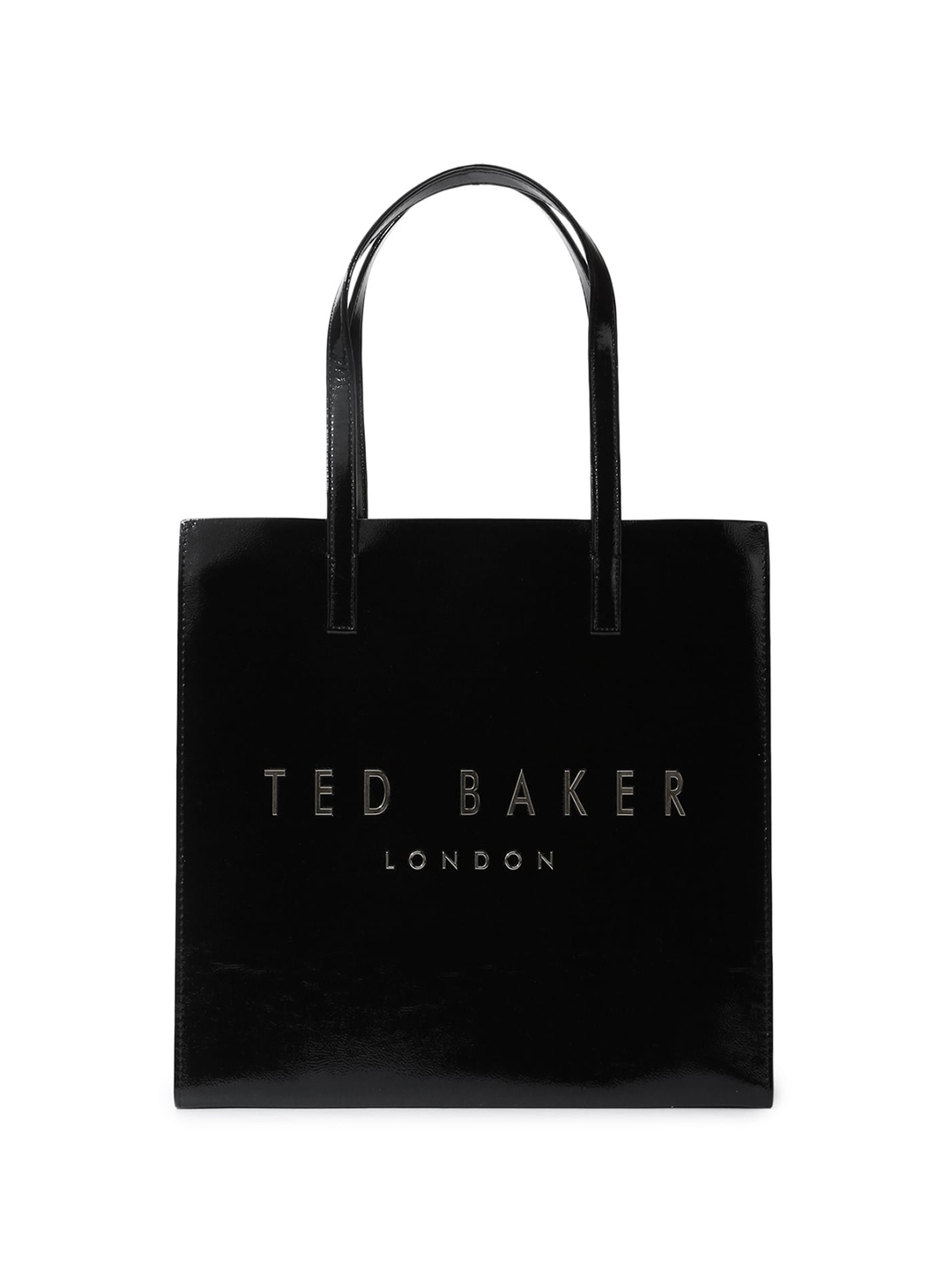 

Ted Baker Women Typography Printed Structured Tote Bag, Black