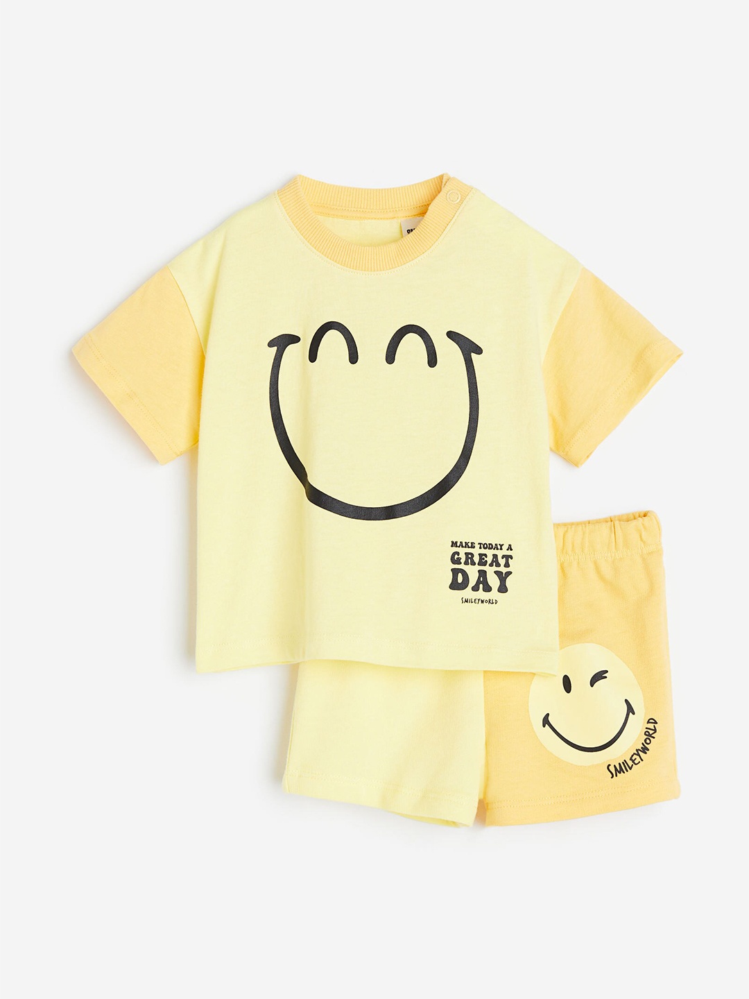 

H&M Boys 2-Piece Cotton Set, Yellow