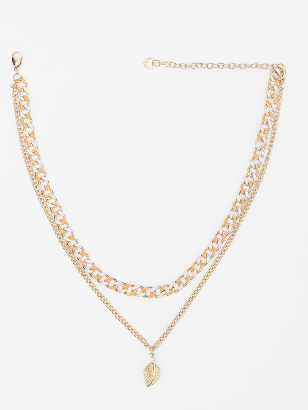 

FOREVER 21 Gold-Plated Layered Necklace