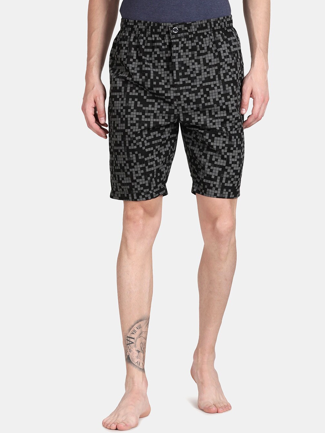 

Pepe Jeans Conversational Printed Pure Cotton Boxers ATB03, Black
