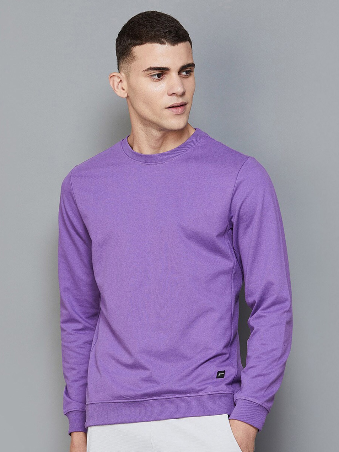 

Fame Forever by Lifestyle Long Sleeves Pullover, Purple