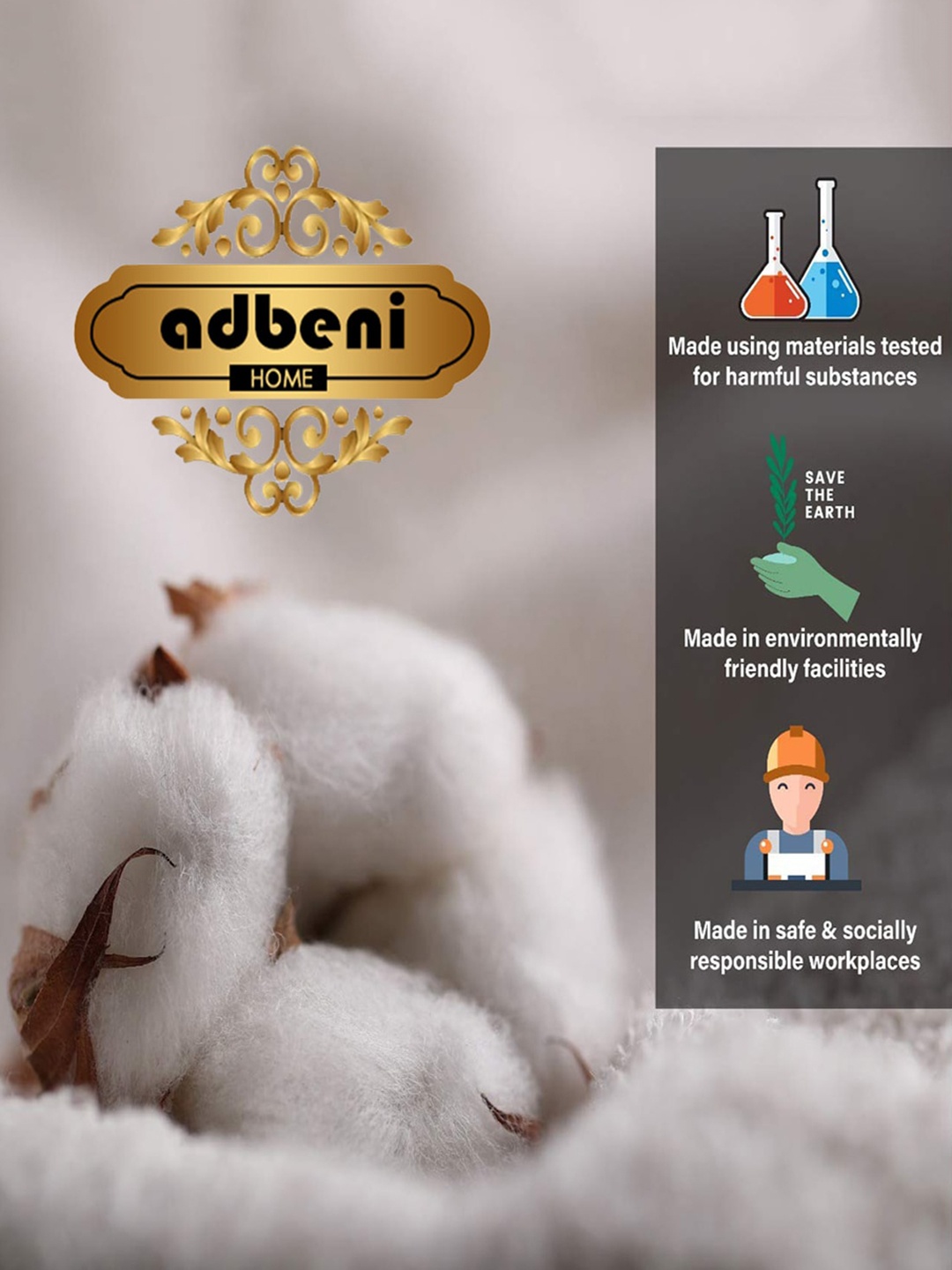 

Adbeni Maroon 4 Pieces Skin Friendly Cushions