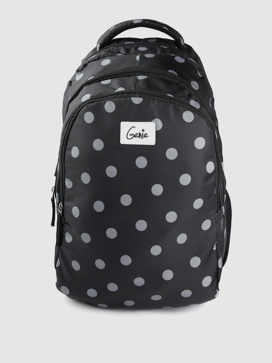 

Genie Women Geometric Printed Backpack - 36 L, Black