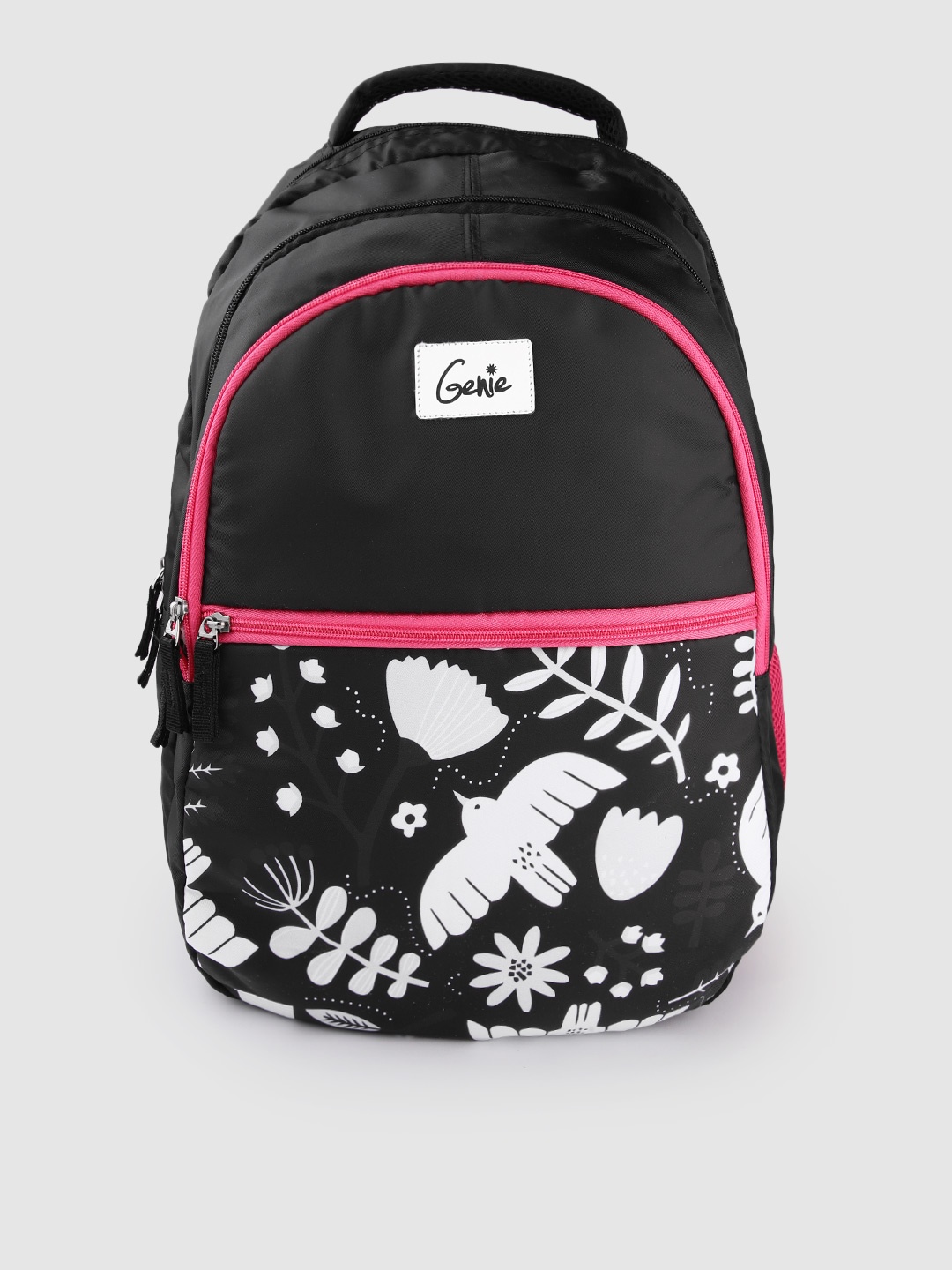 

Genie Women Floral Printed Backpack- 36.4 Ltr, Black