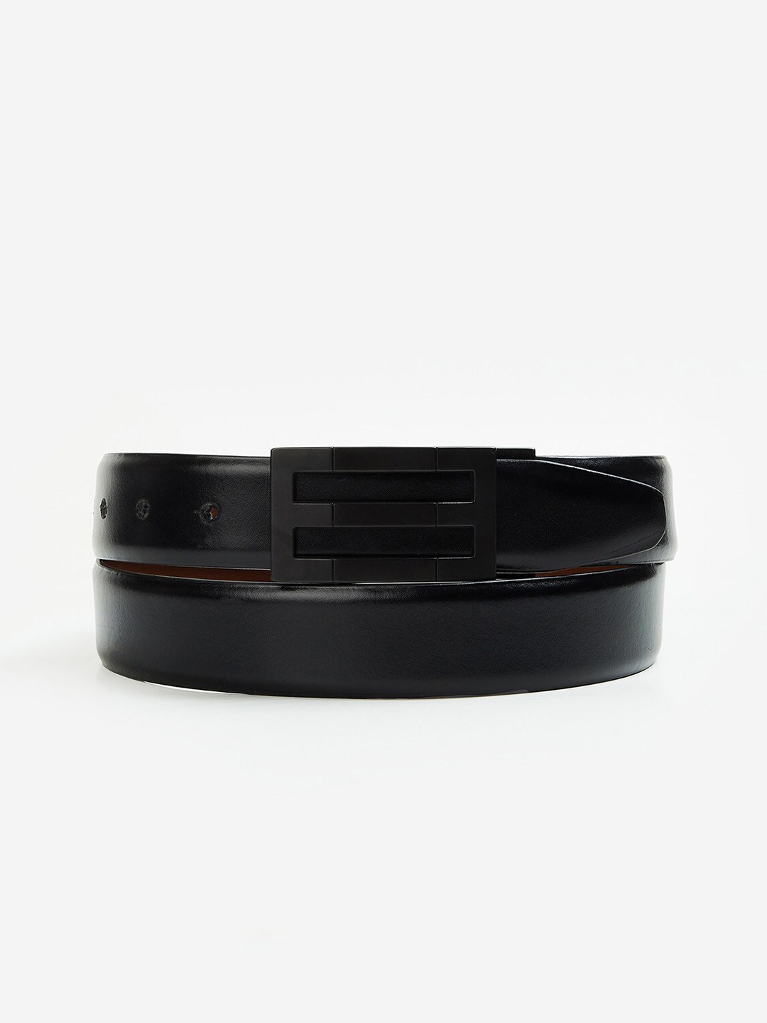

CODE by Lifestyle Men Leather Reversible Belt, Brown