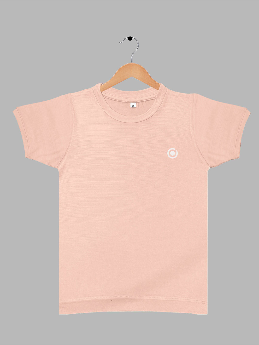

Fasha Boys Round Neck Pure Cotton T-shirt, Peach