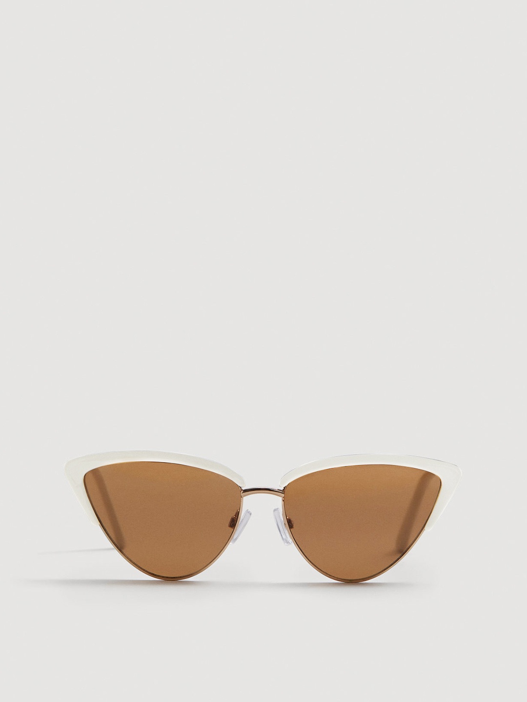 

MANGO Women Cateye Sunglasses 23030573, Brown