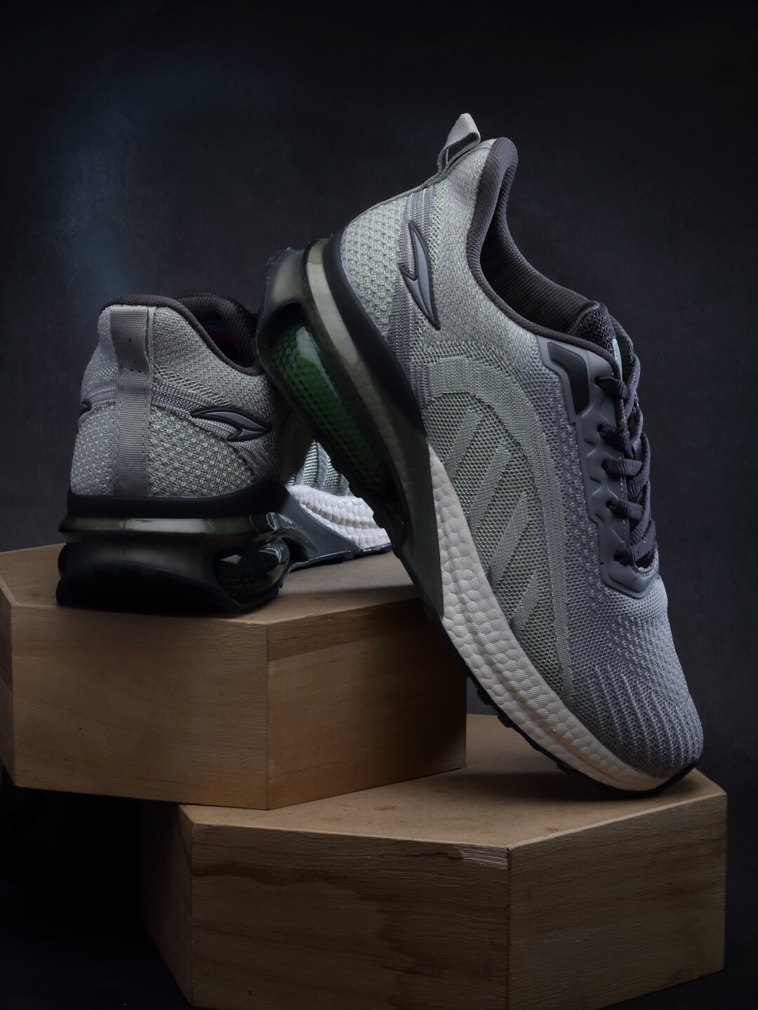 

ASIAN Men SUPERPOWER-02 Running Shoes, Grey