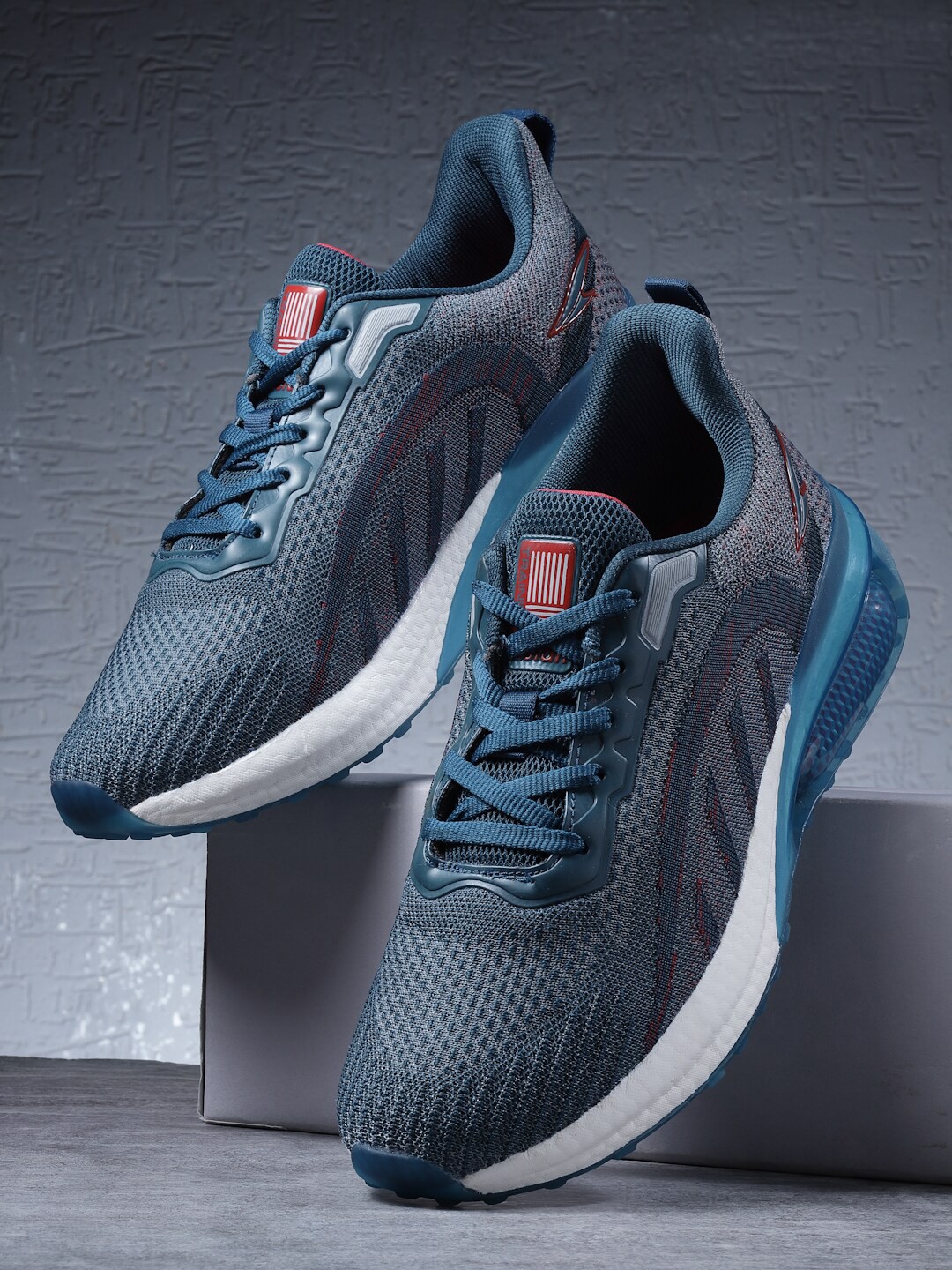 

ASIAN Men SUPERPOWER-02 Running Shoes, Teal