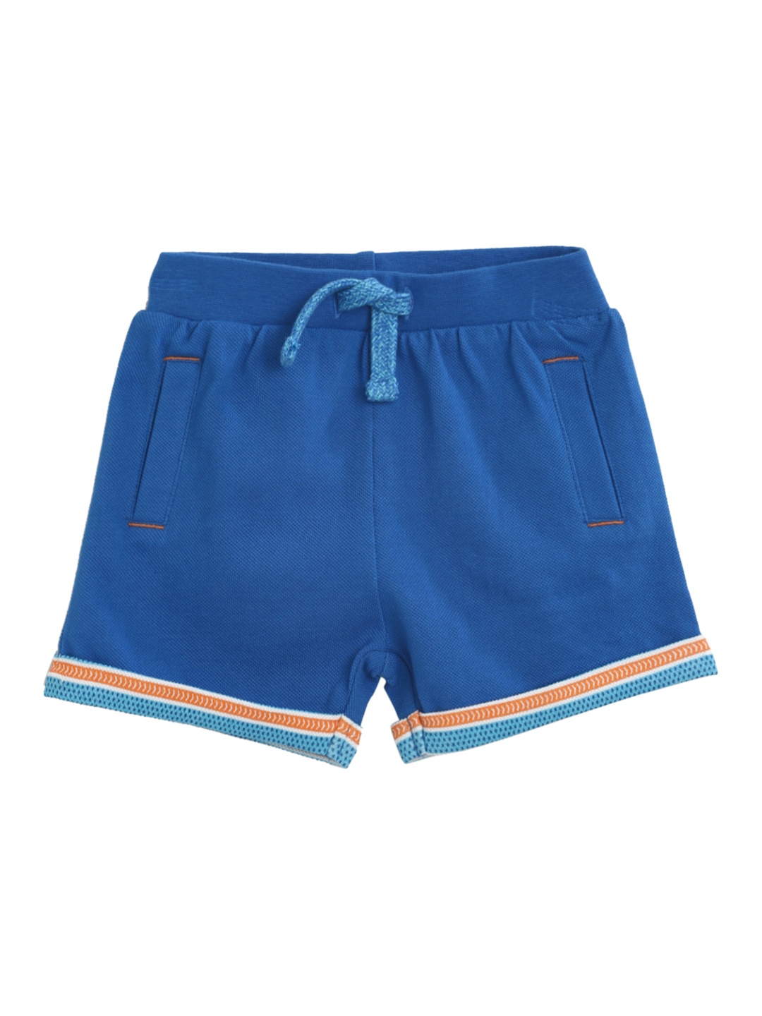 

MINI KLUB Boys Blue Solid Regular Fit Regular Shorts