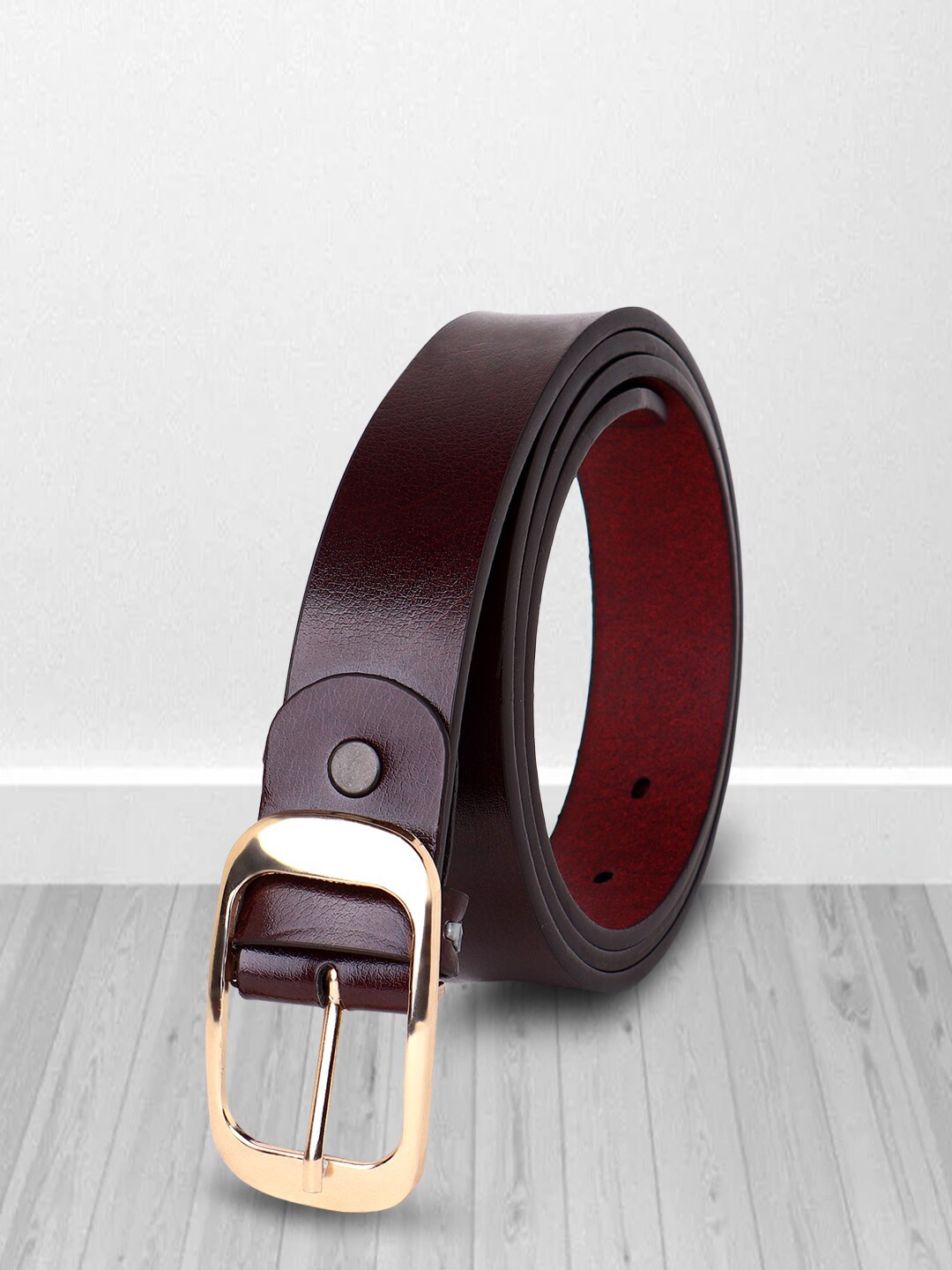

DressBerry Women Solid Casual Belt, Brown