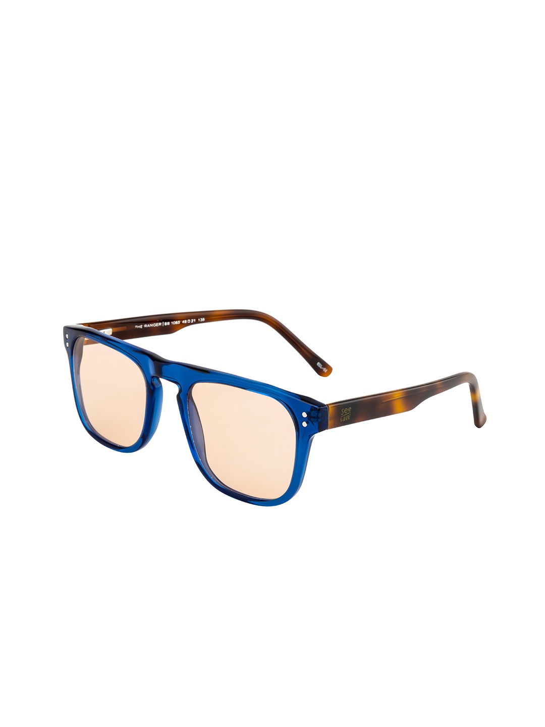 

SEESAW Kids Wayfarer Sunglasses with UV Protected Lens, Brown