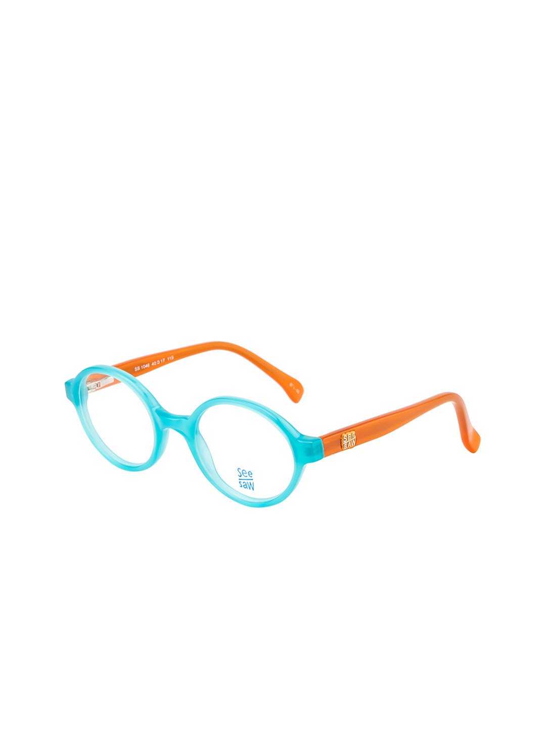 

SEESAW Kids Full Rim Rectangle Frames SS 1046 C6 40/17, Blue