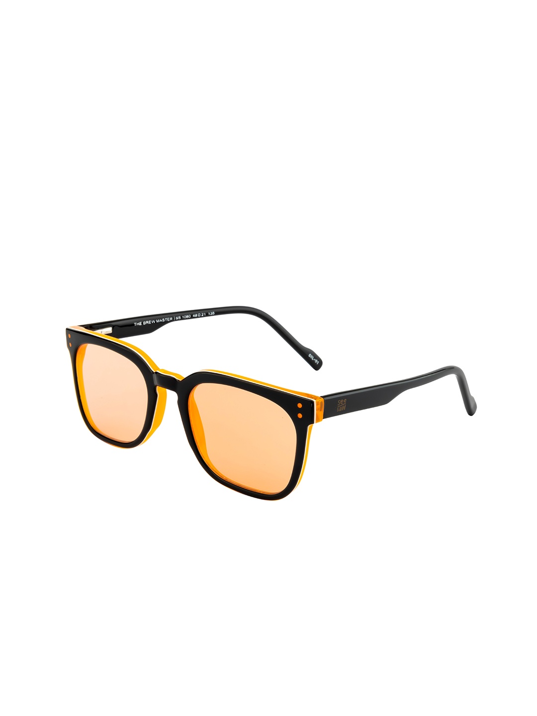 

SEESAW Kids Wayfarer Sunglasses with UV Protected Lens, Orange