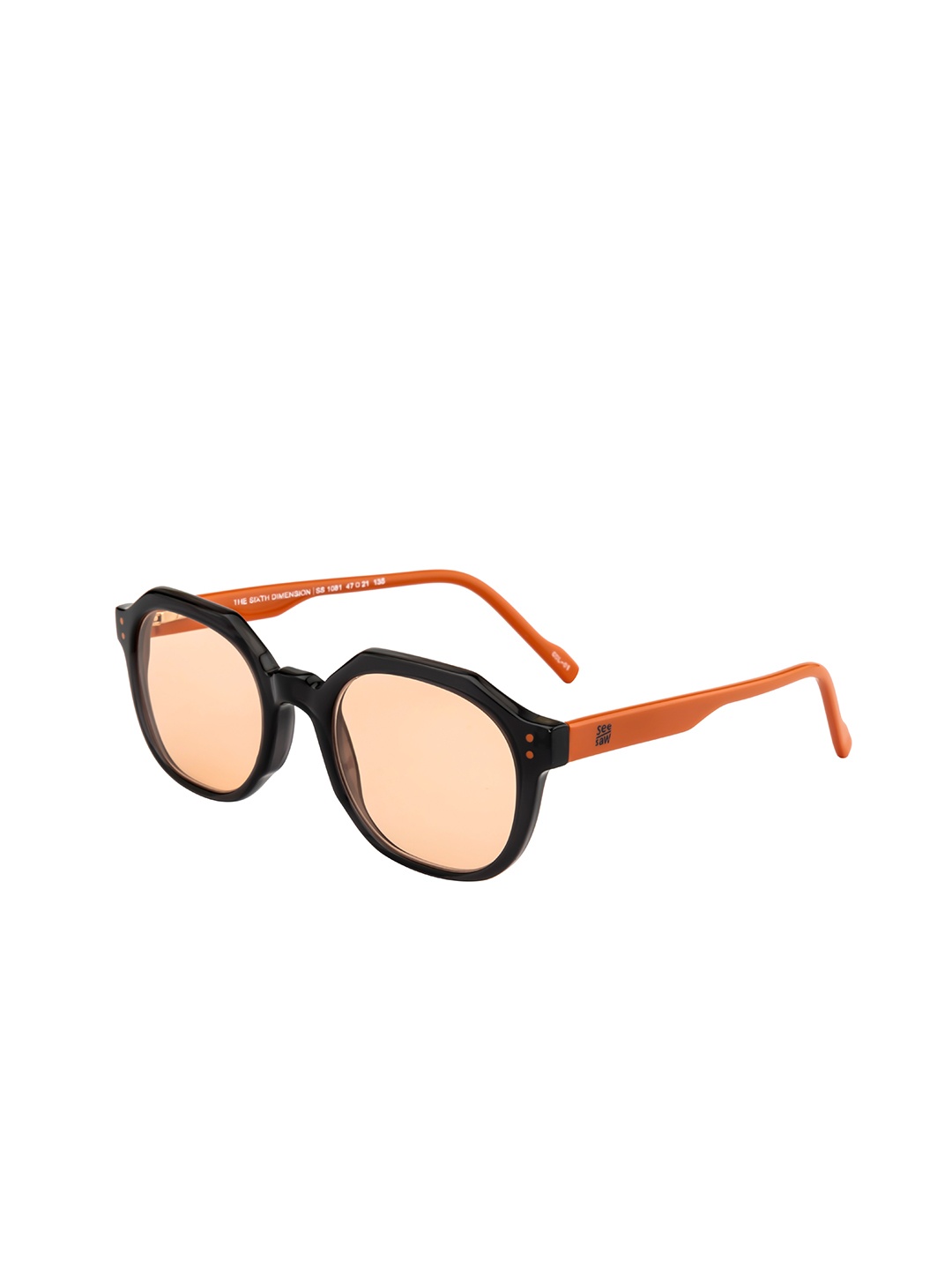 

SEESAW Kids Lens & Round Sunglasses with UV Protected Lens, Orange