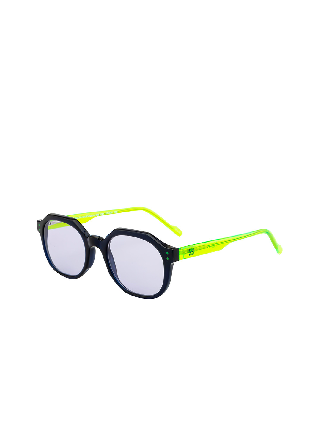 

SEESAW Kids Round Sunglasses With UV Protected Lens SS 1081 C4, Transparent