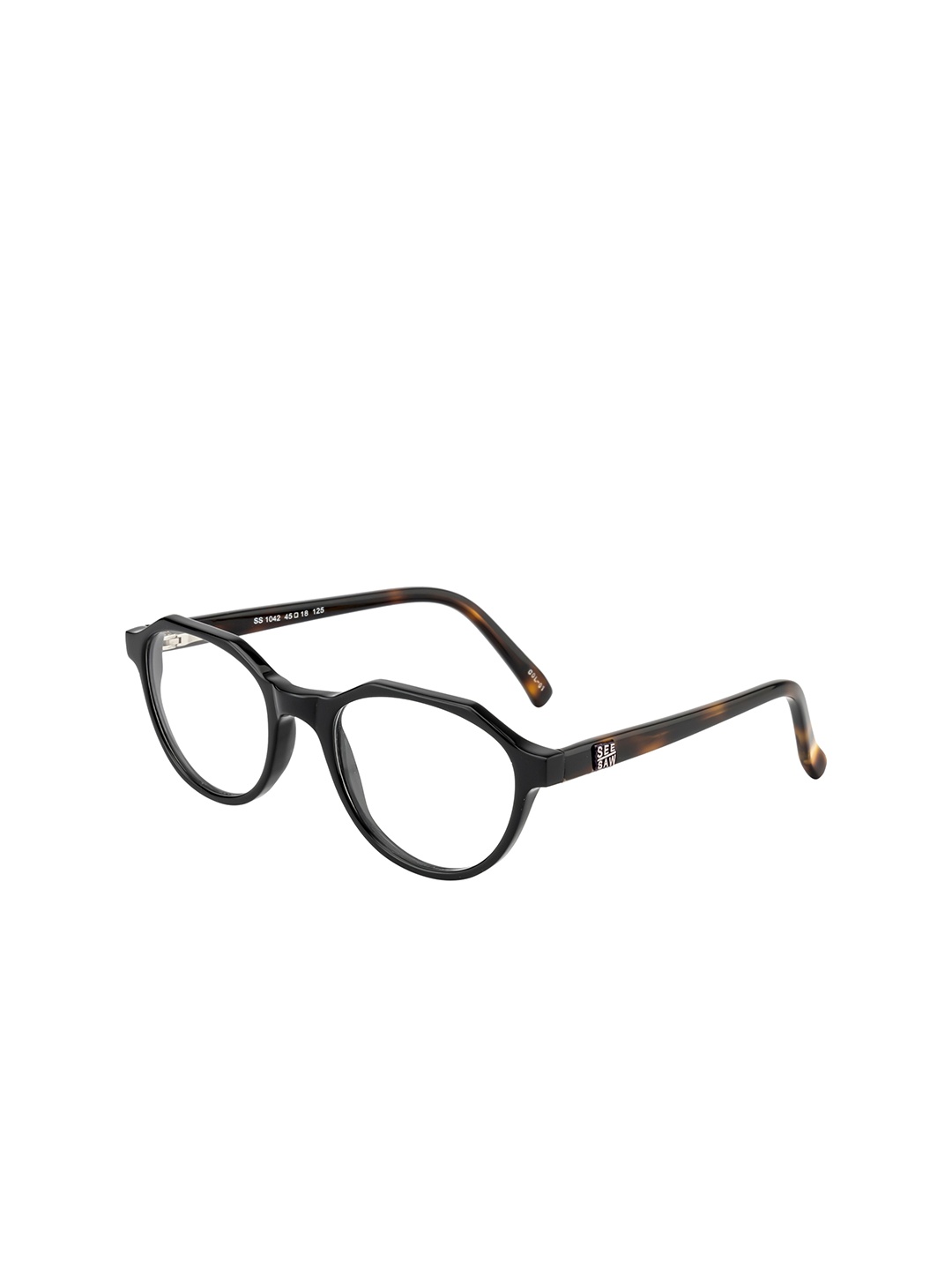 

SEESAW Kids Full Rim Oval Frames, Black