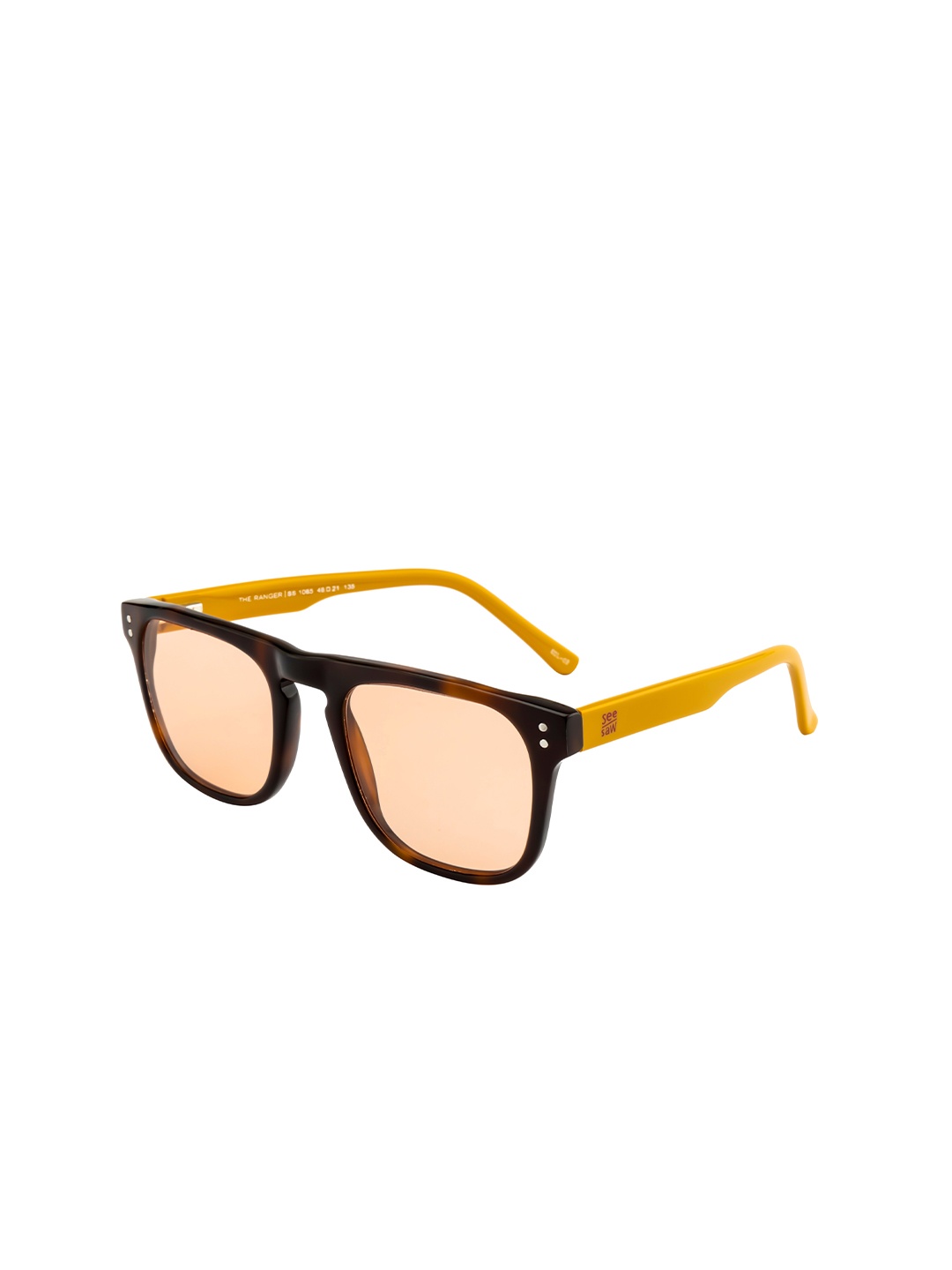 

SEESAW Kids Wayfarer Sunglasses With UV Protected Lens, Yellow