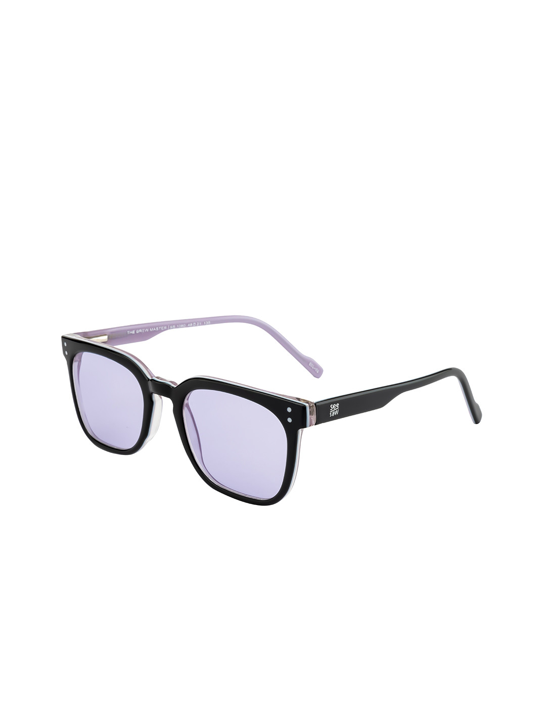 

SEESAW Kids Wayfarer Sunglasses With UV Protected Lens SS 1080 C6, Purple