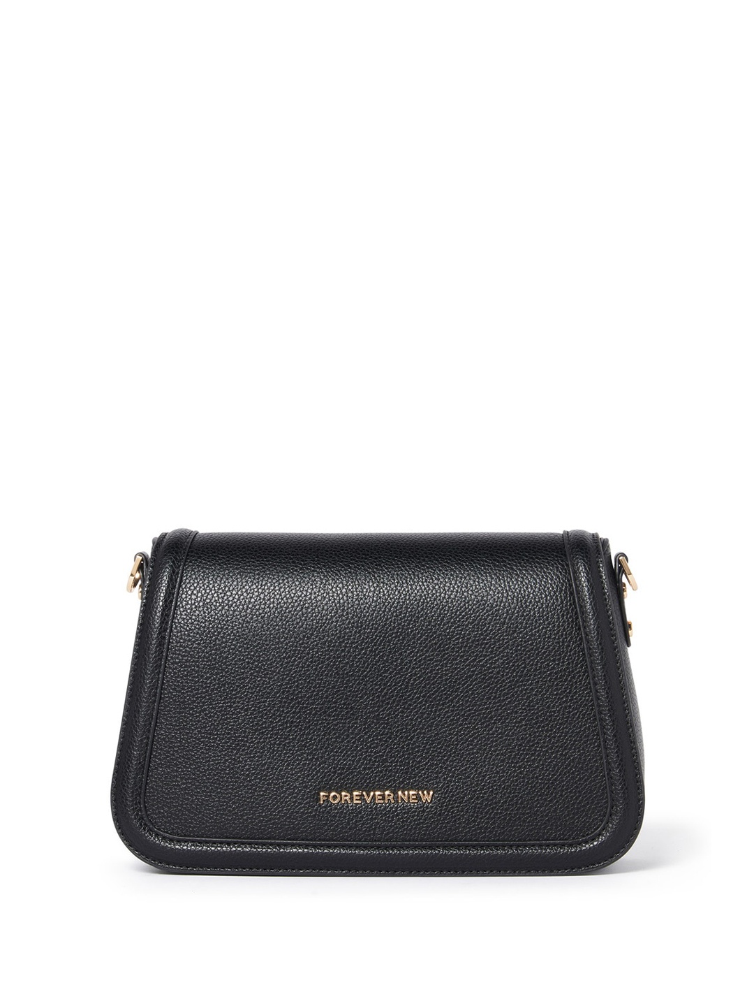 

Forever New Textured Structured Sling Bag, Black