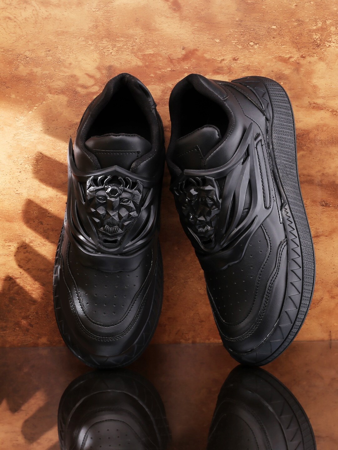 

mr.wonker Men Max Bolt Running Shoes, Black