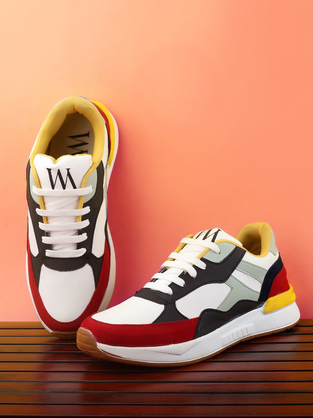 

mr.wonker Men Exclusive Running Shoes, White