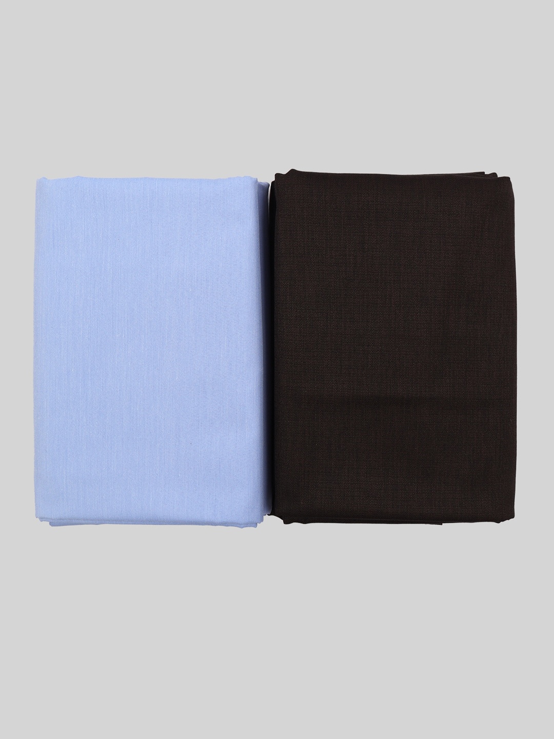 

Ramraj Men Cotton Shirt and Trouser Pant Fabric, Blue