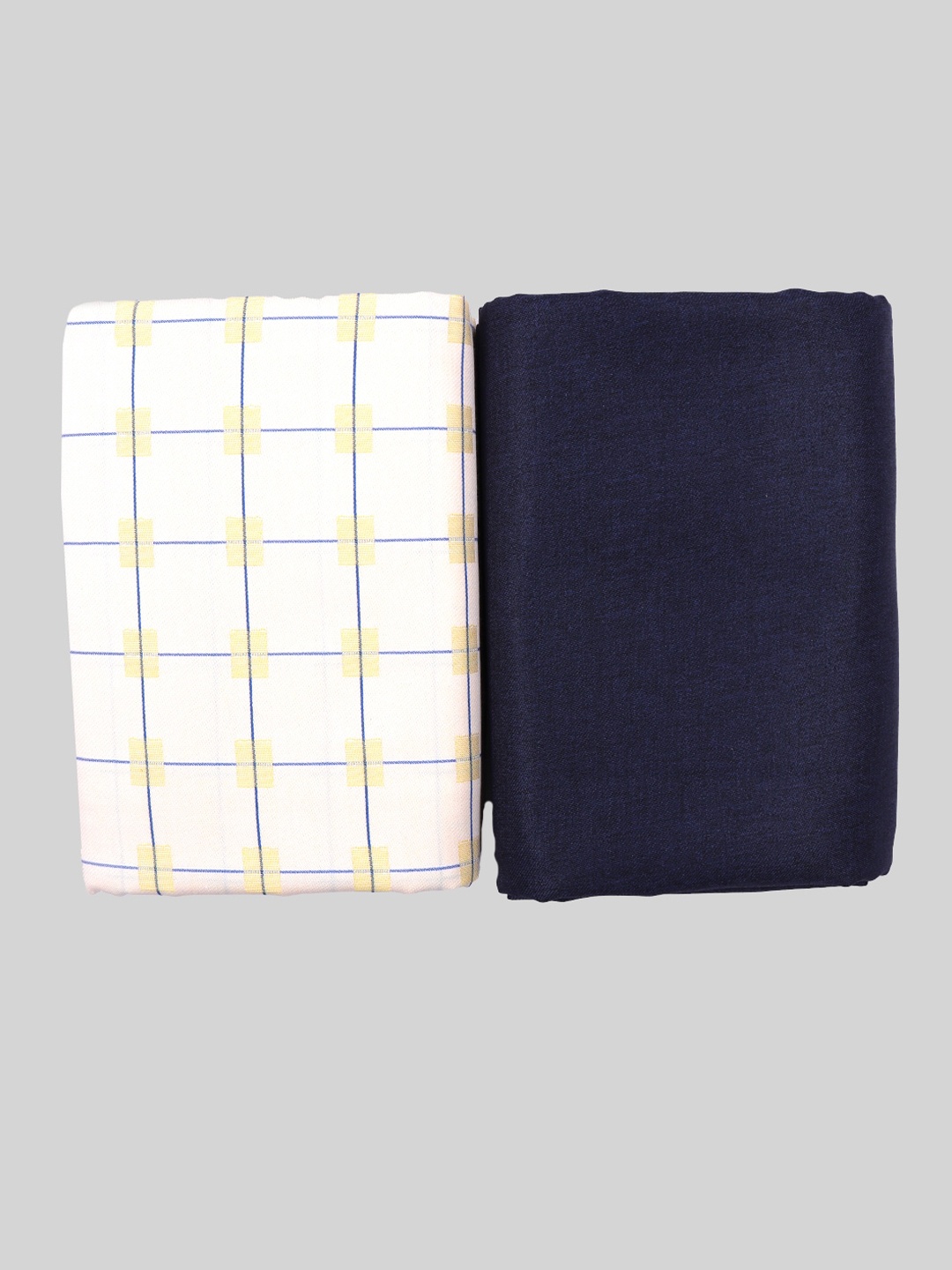 

Ramraj Men Cotton Shirt & Trousers Clothing Fabric, Yellow