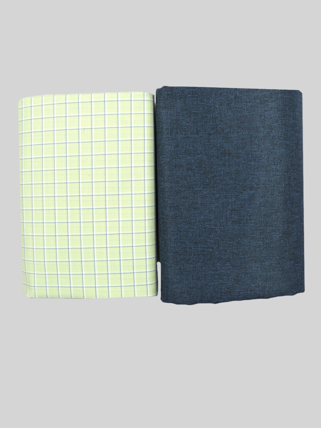 

Ramraj Men Cotton Shirt & Trousers Clothing Fabric, Green
