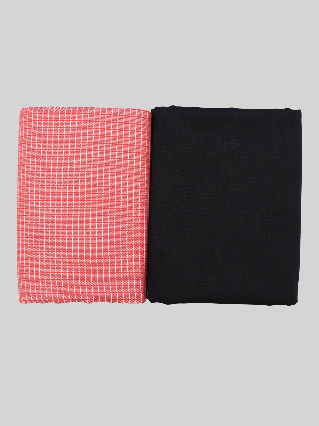

Ramraj Men Cotton Shirt & Trousers Clothing Fabric, Red