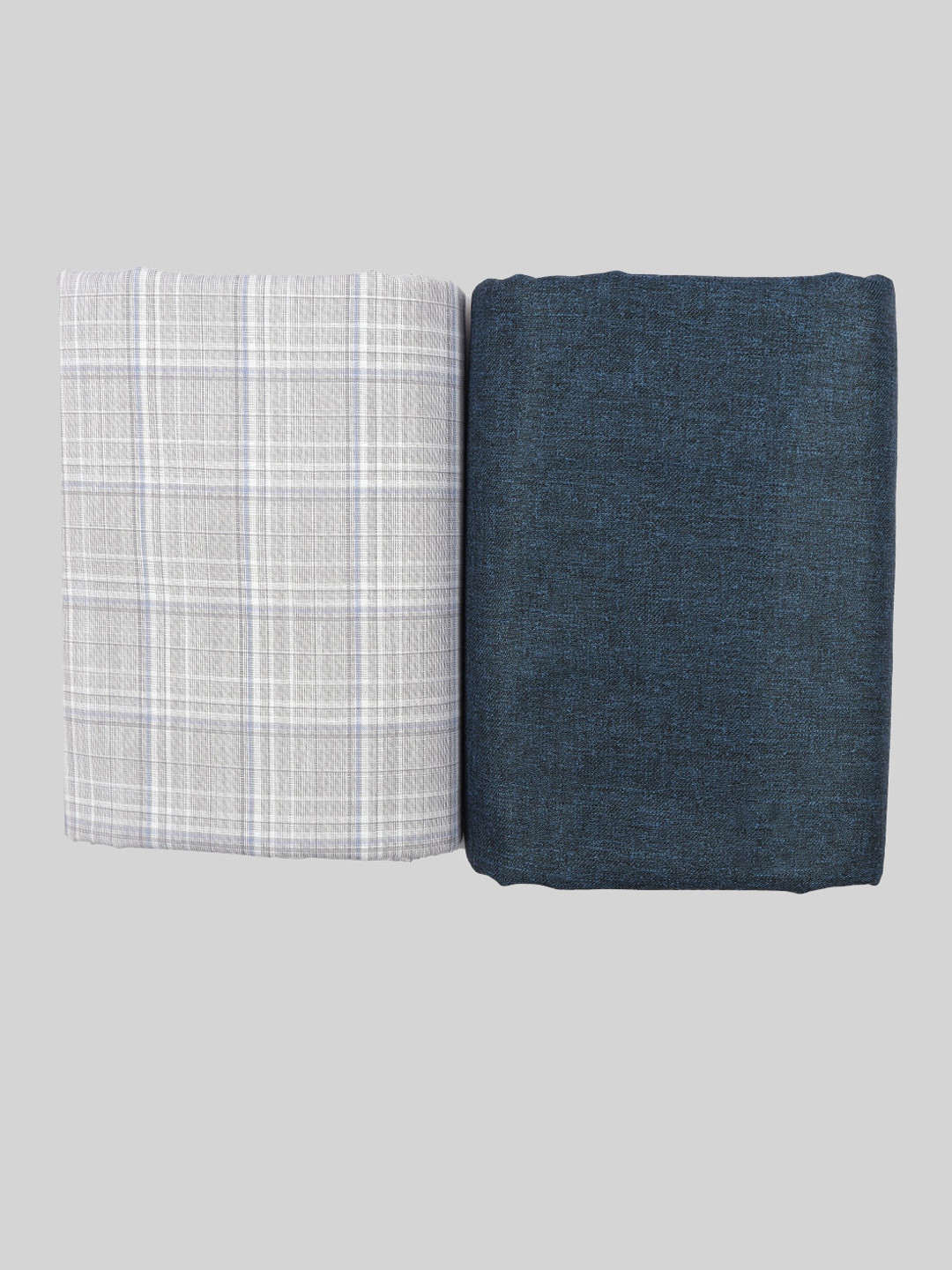 

Ramraj Men Cotton Shirt & Trousers Clothing Fabric, Grey