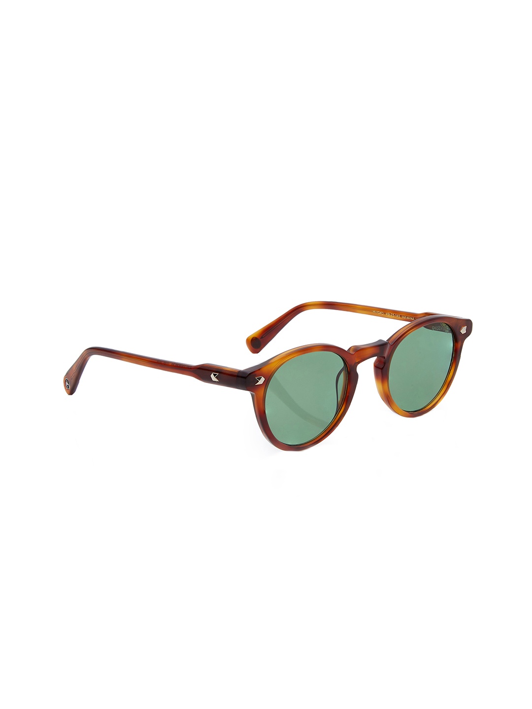 

Shisen Fox MIYOKO HAVANA Unisex Sunglass 49, Green