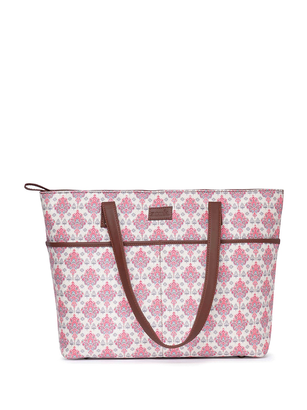 

ZOUK Ethnic Motifs Printed Shopper Sling Bag, Multi