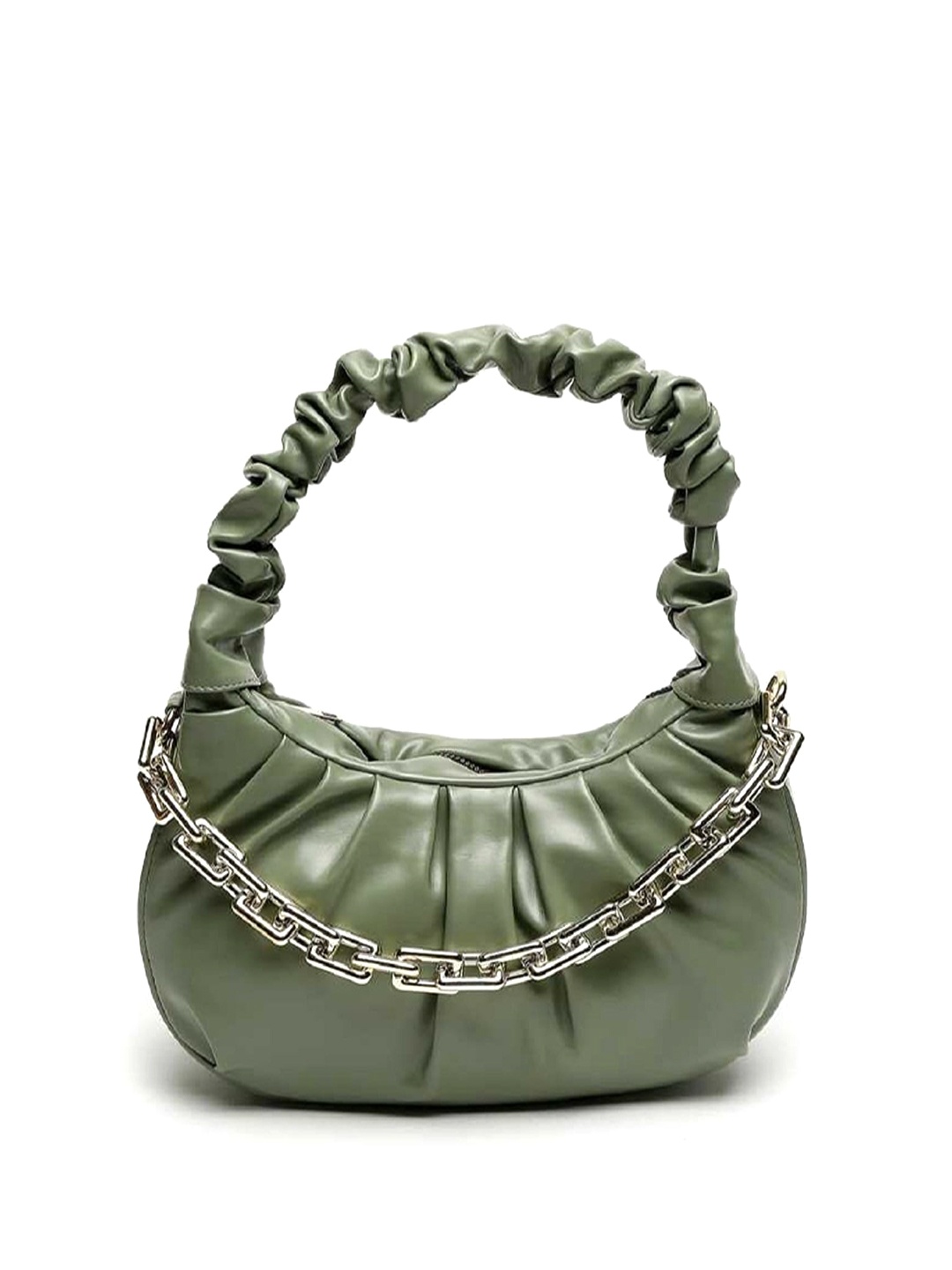

DressBerry Half Moon Handheld Bag, Green