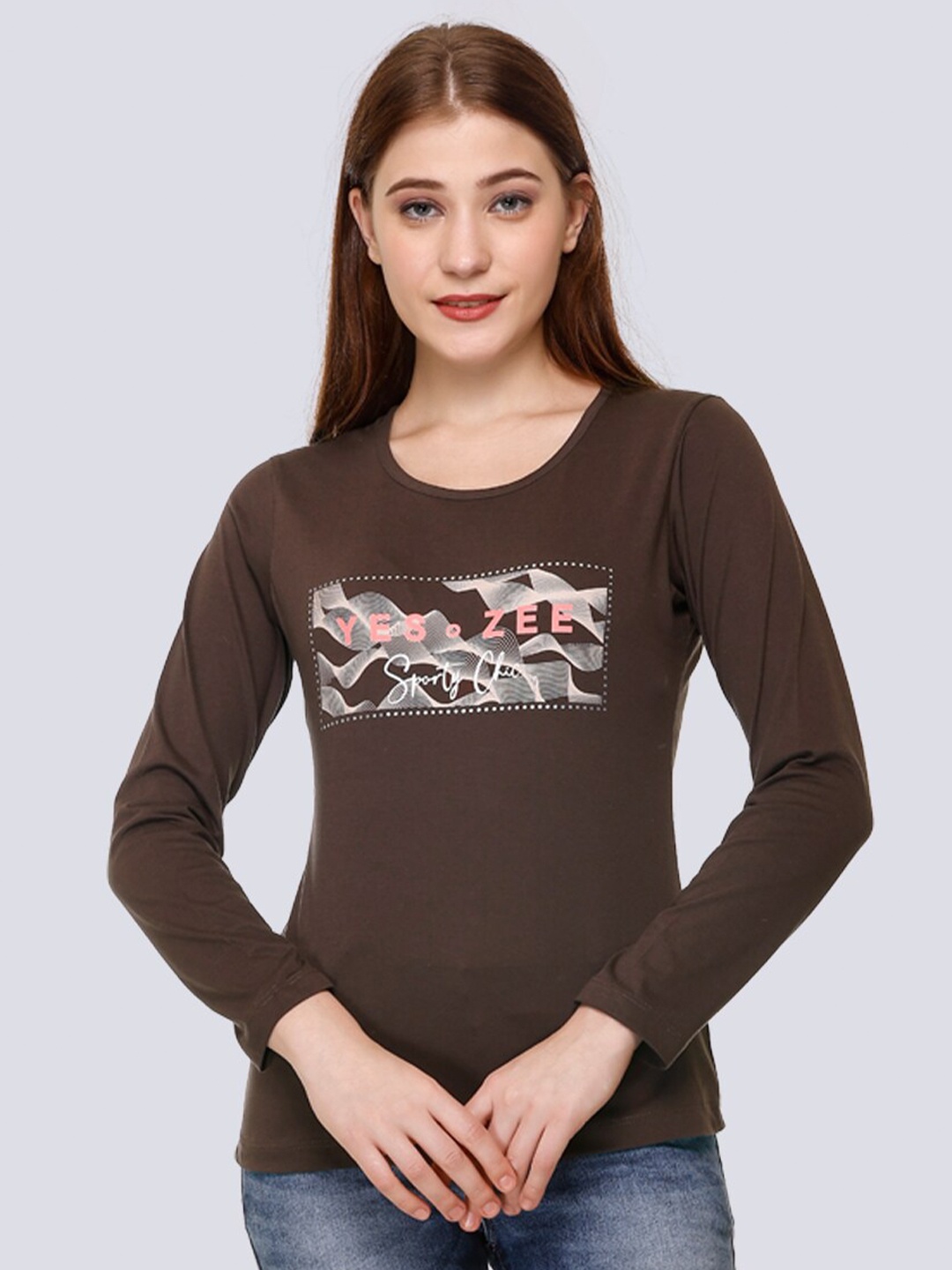 

UNEMODE Graphic Printed Cotton Casual T-Shirt, Green