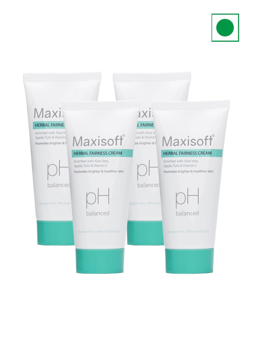 

Maxisoft 4Pcs Herbal Fairness Cream 50g Each, Na