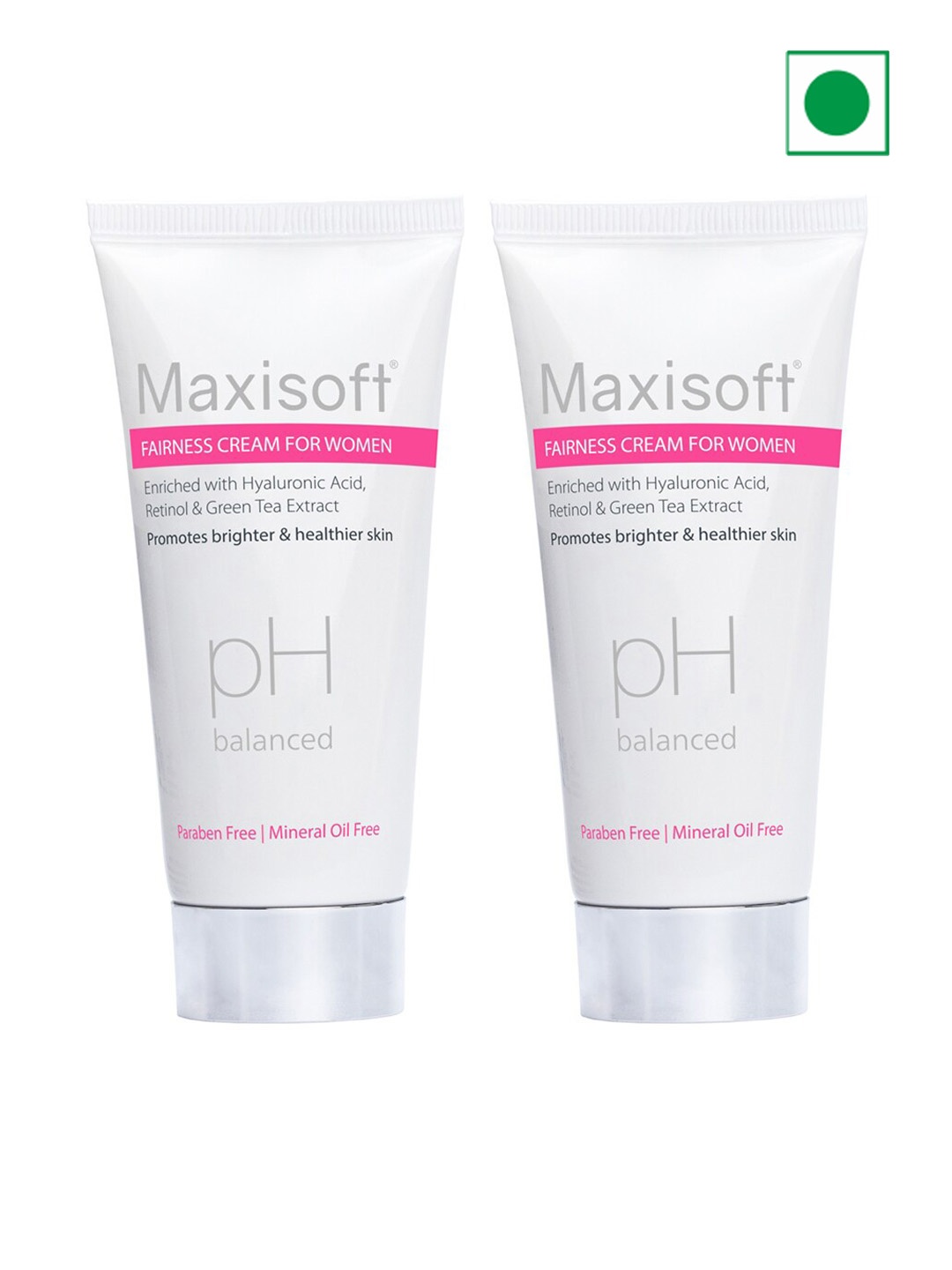 

Maxisoft Set of 2 Women Fairness Cream - 50 g each, White