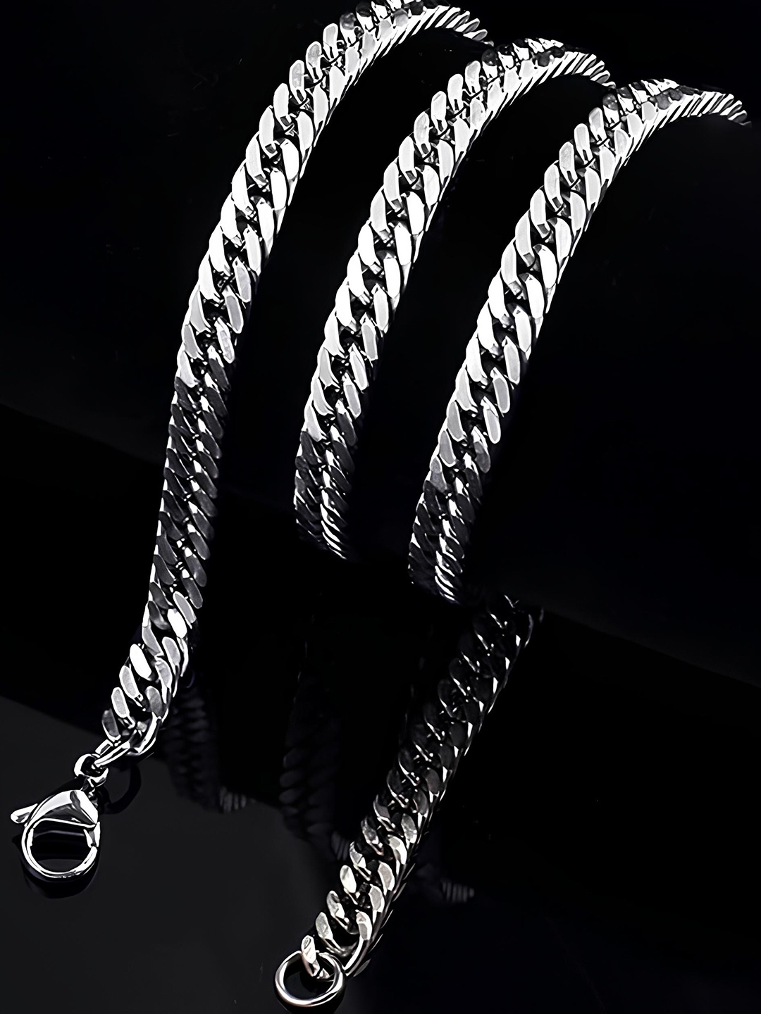 

KARISHMA KREATIONS Unisex Silver-Plated Chain