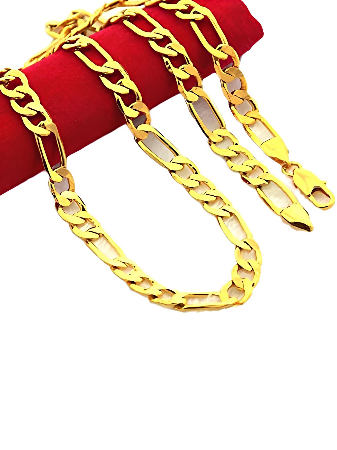 

KARISHMA KREATIONS Unisex Gold Plated Stainless Steel Chain