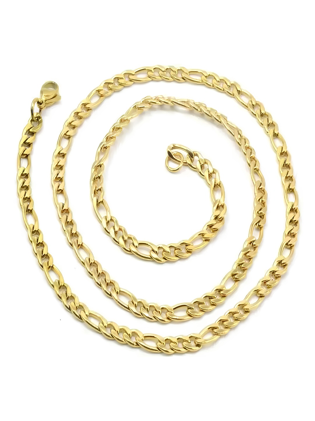 

KARISHMA KREATIONS Unisex Gold Plated Stainless Steel Chain