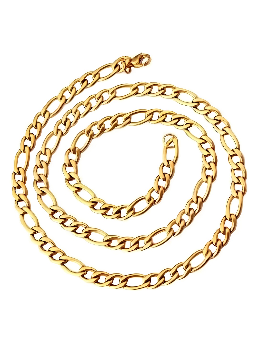 

KARISHMA KREATIONS Unisex Gold Plated Stainless Steel Chain