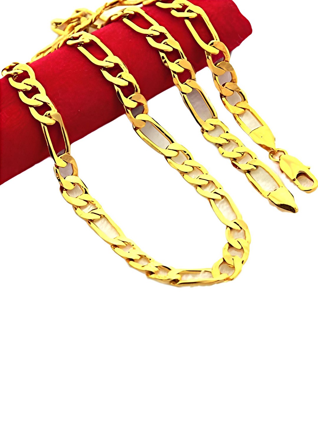 

KARISHMA KREATIONS Unisex Gold Plated Stainless Steel Chain