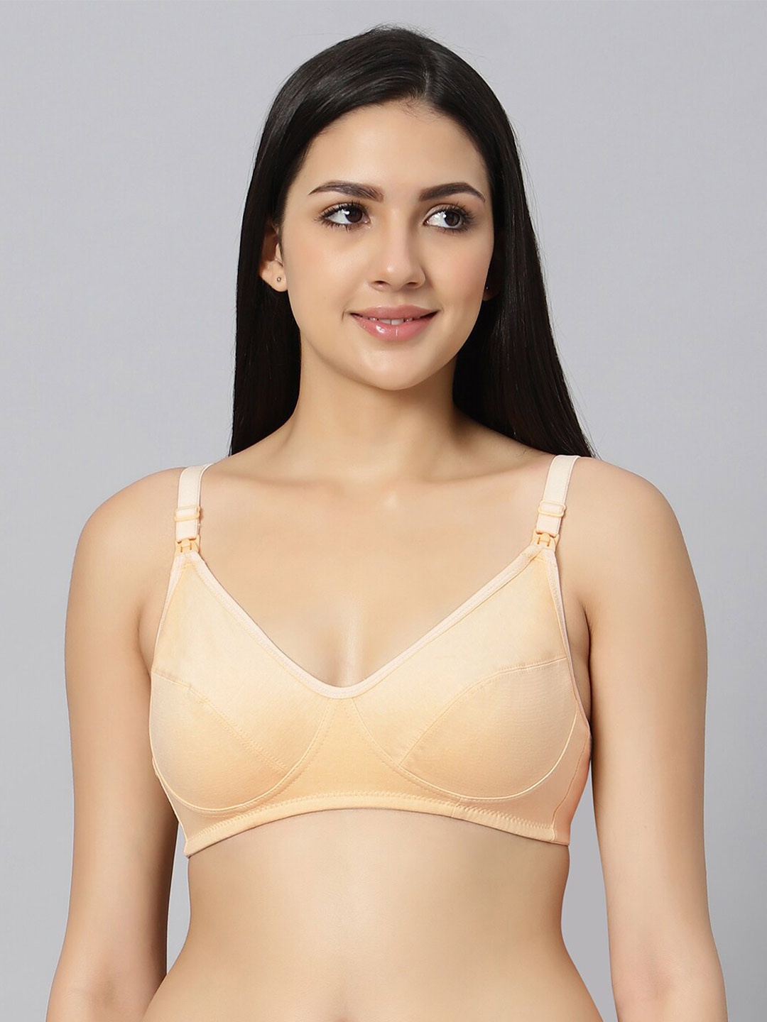 

Bluenixie Full Coverage Anti Bacterial Bra, Nude