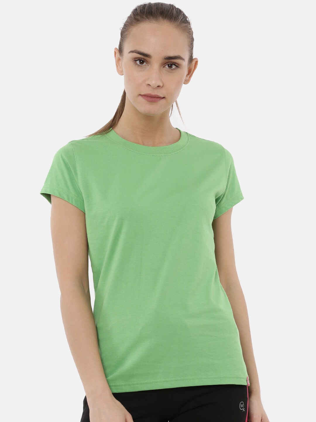 

Macrowoman W-Series Cotton T-Shirt, Green