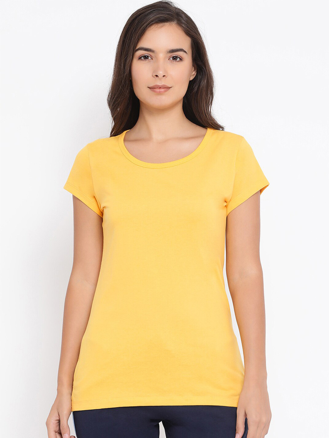 

Macrowoman W-Series Cotton T-Shirt, Yellow
