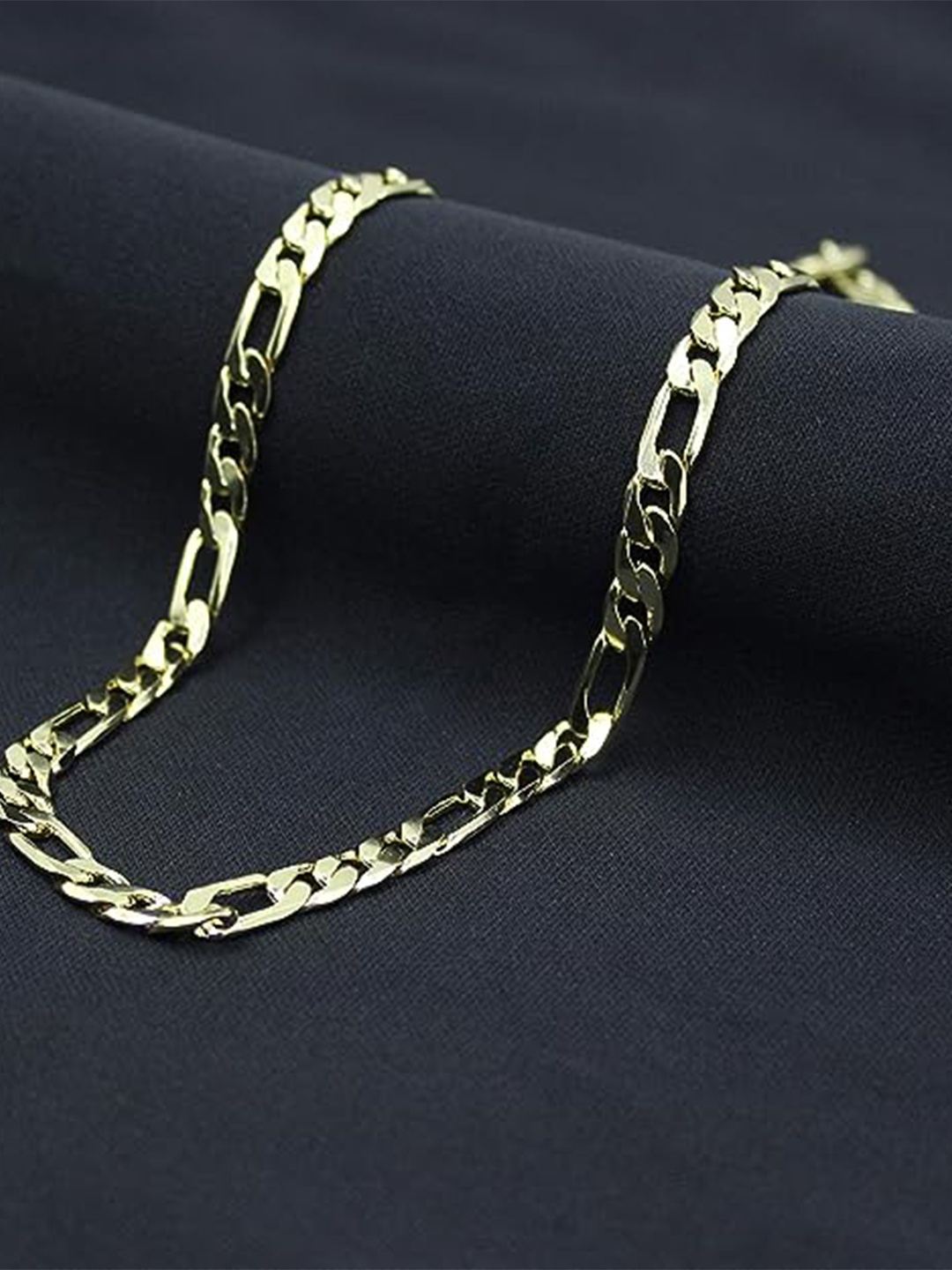 

KARISHMA KREATIONS Unisex Gold-Plated Stainless Steel Chain