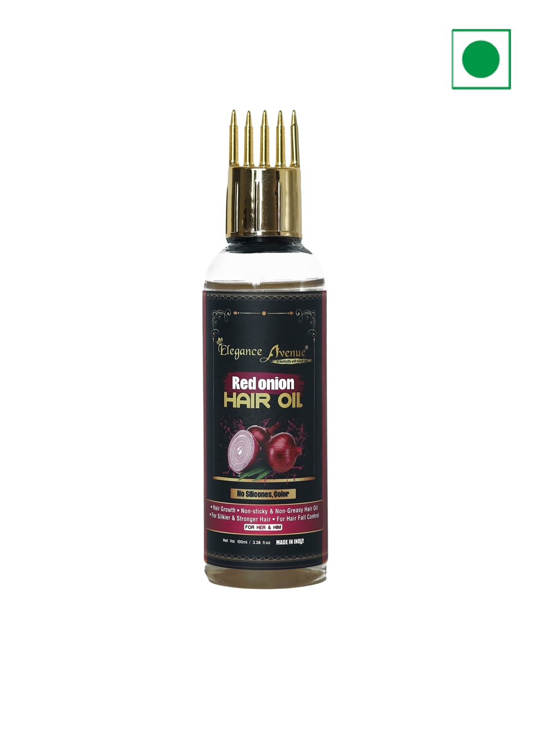 

Elegance Avenue Red Onion Hair Oil 100ml, White
